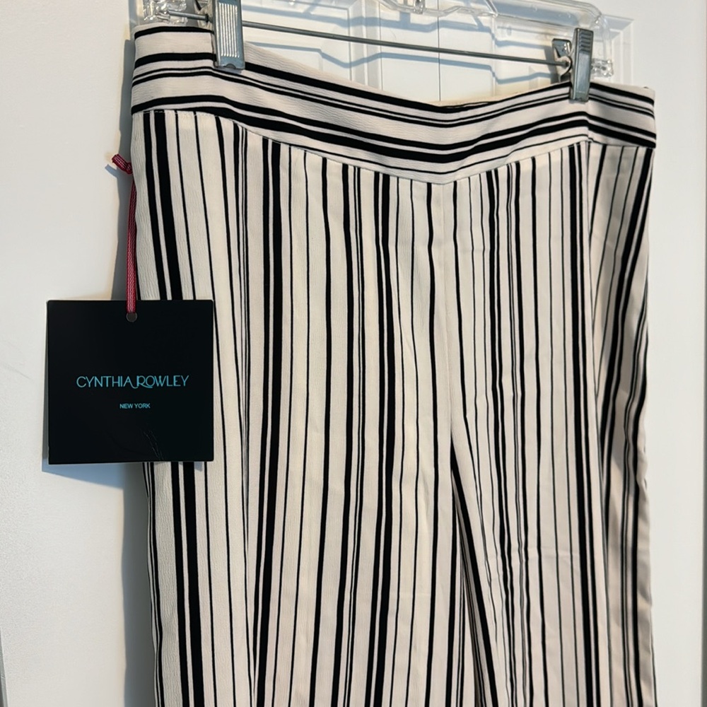 Cynthia Rowley Striped Wide Leg Pant - NWT